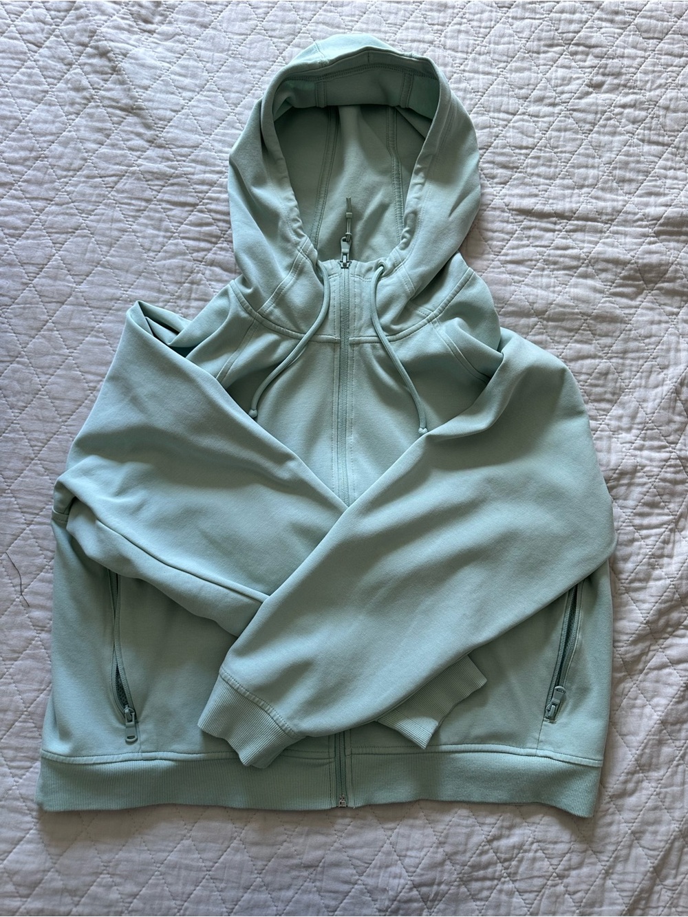 Old Navy Mint Green Active Dynamic Fleece Top